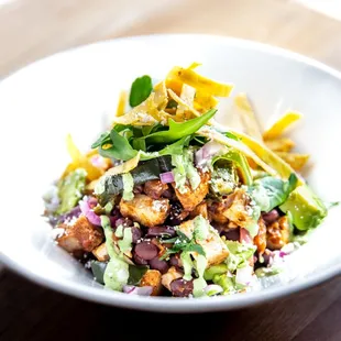 Chipotle Chicken &amp; Black Beans Bowl