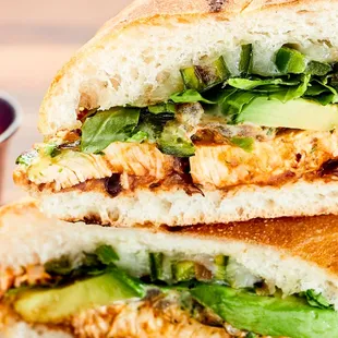 Chipotle Chicken Torta