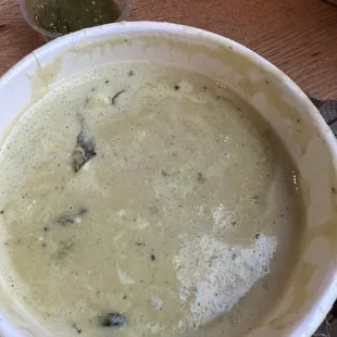 Corn and Poblano Chowder