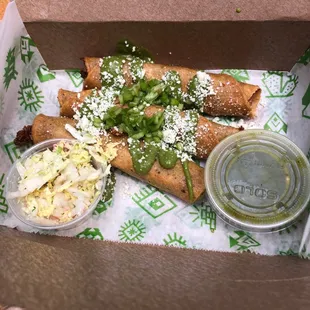 Chile Relleno Flautas