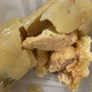 Chicken tamale