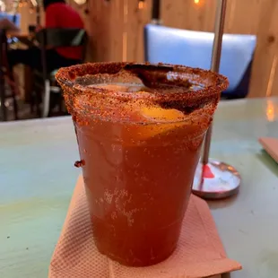 Much needed michelada!
