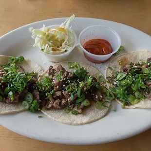 Korean Street Tacos