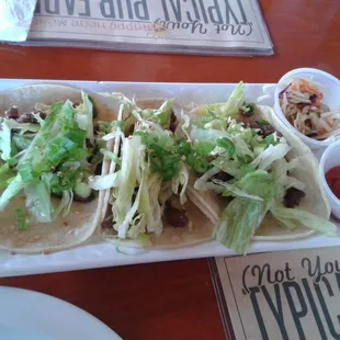 Chicken Korean Tacos