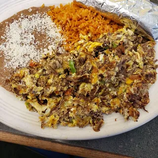 Huevos con Machaca