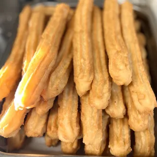 Churros made from scratch in house daily!