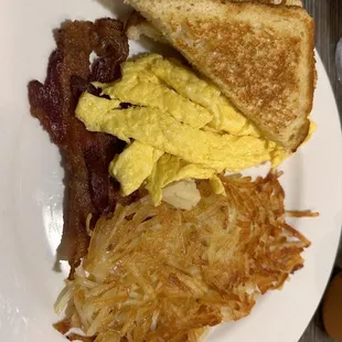 Two egg breakfast