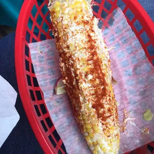Mexican-style street corn