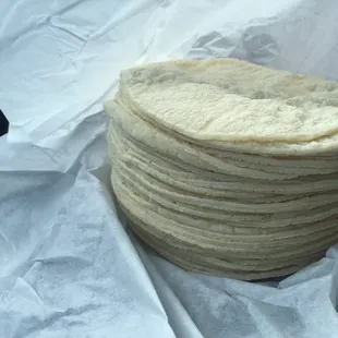 1 kilo of tortillas