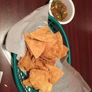 House made chips and fresh salsa!