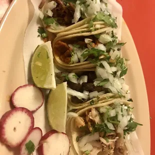 Tacos $1 each