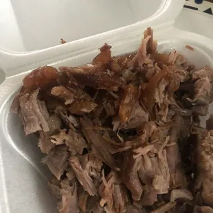 1/2lb of Carnitas mmmm