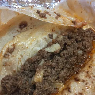 Picadillo was great tasting