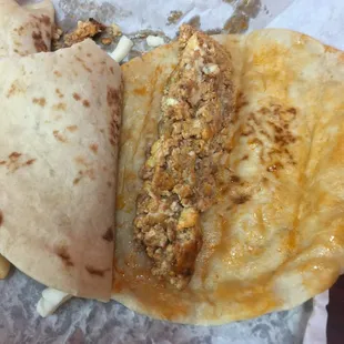 Chorizo and egg was good