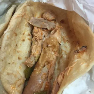 Chicken taco...a little dry