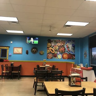 Bright cheery decor