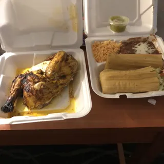 Tamale Combo Platter