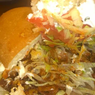This torta was delicious, I couldn't get enough of the pastor, and the all the veggies were fresh and crisp.