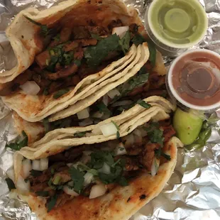 Al pastor tacos.