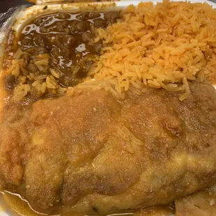 Chile releno dinner