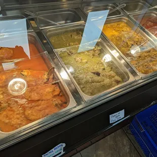 Seafoods, meats...all the things.