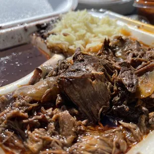 Beef Barbacoa Combo