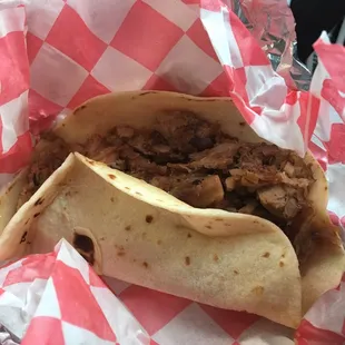 Carnitas taco