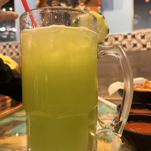 Lime agua fresco
