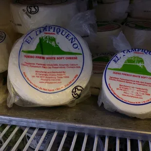 Queso Fresco.  $12 &amp; $6