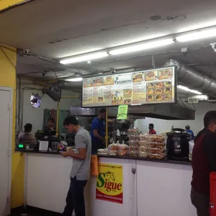 You can watch them make the tortillas