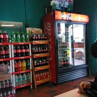 Univision and drink selections