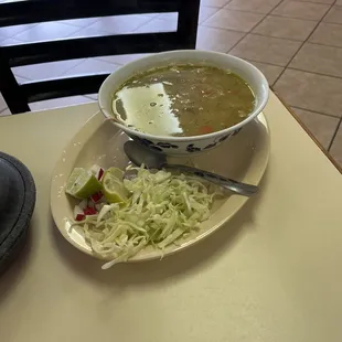 Pozole verde