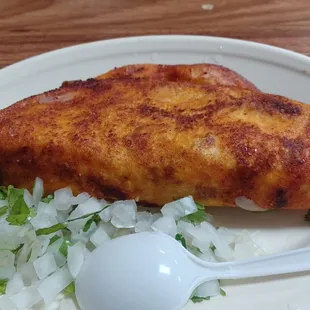 Taco de Canasta de pollo...very tasty!