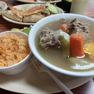 Caldo de Res, was delicious!!