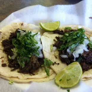 Beef tacos