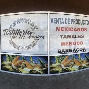 Lots to choose from. Takeout available