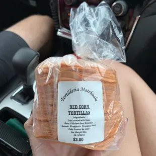 Red Corn Tortillas