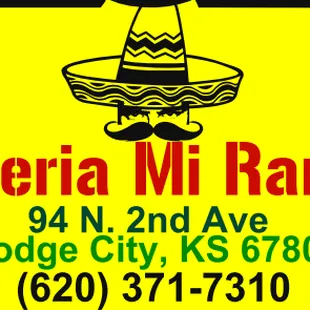 a sign for a mexican restaurant