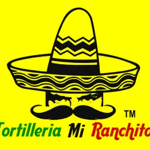 a hat and mustache
