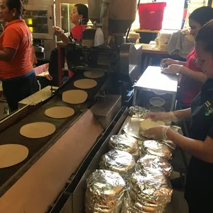 Haga sus pedidos de tortillas para fiestas.