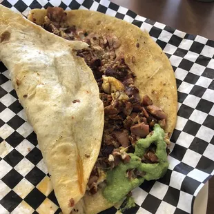 Ultimate Breakfast Burrito with  Everything on it,,,,GREAT