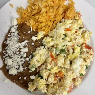 Huevos a la mexicana