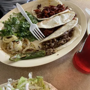 Tacos tortilla de Harina