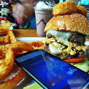 Double Mushroom Burger  WOWED