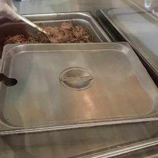 chicken wings and fried chicken, interior