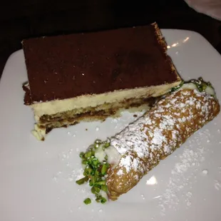 Cannoli &amp; Tiramisu