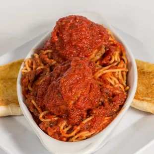 Spaghetti with Homemade Meatballs!