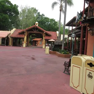 the entrance to tortuga tavern
