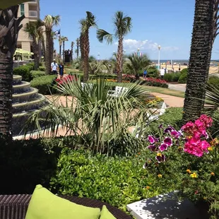 View from near our table.  If nothing else, it&apos;s a great location!