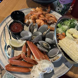 Steamer Sampler Platter
